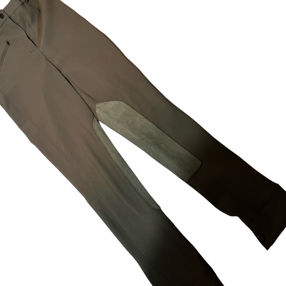 Tuff Rider Riding Breeches 30 X 31L Green Equestrian - Picture 3 of 8